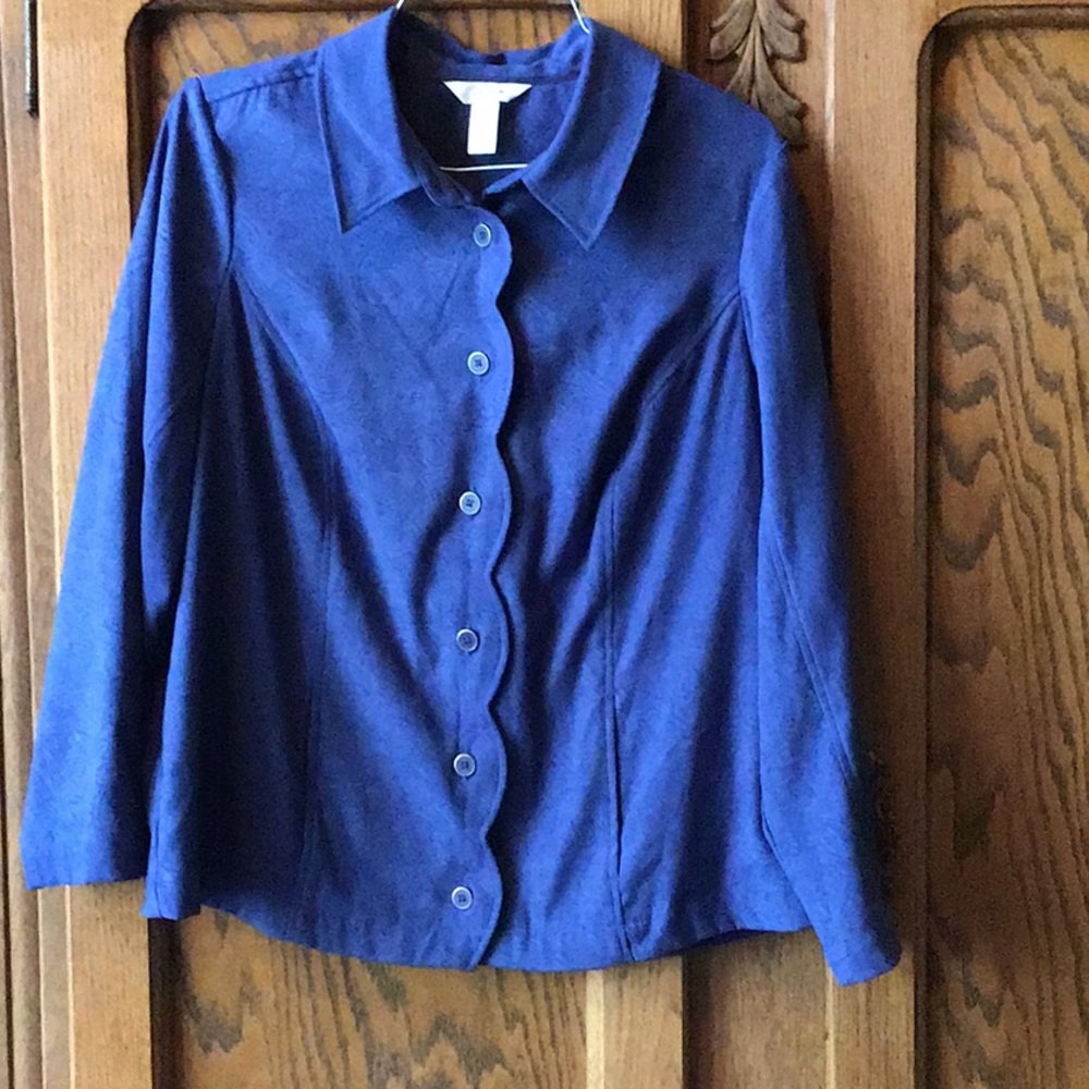 Cjbanks Blue Jacket